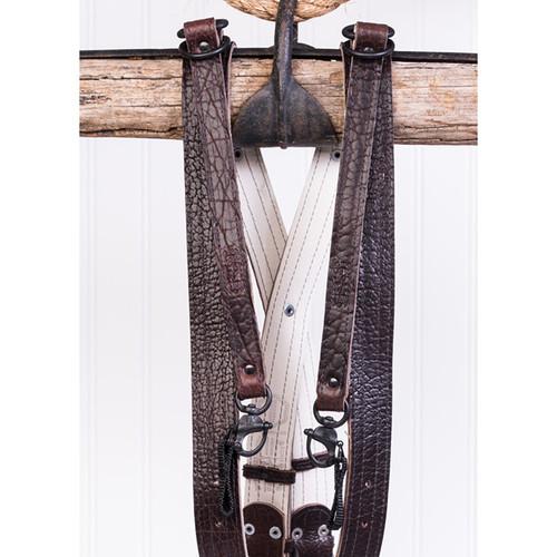 HoldFast Gear Money Maker 3-Camera Leather Harness