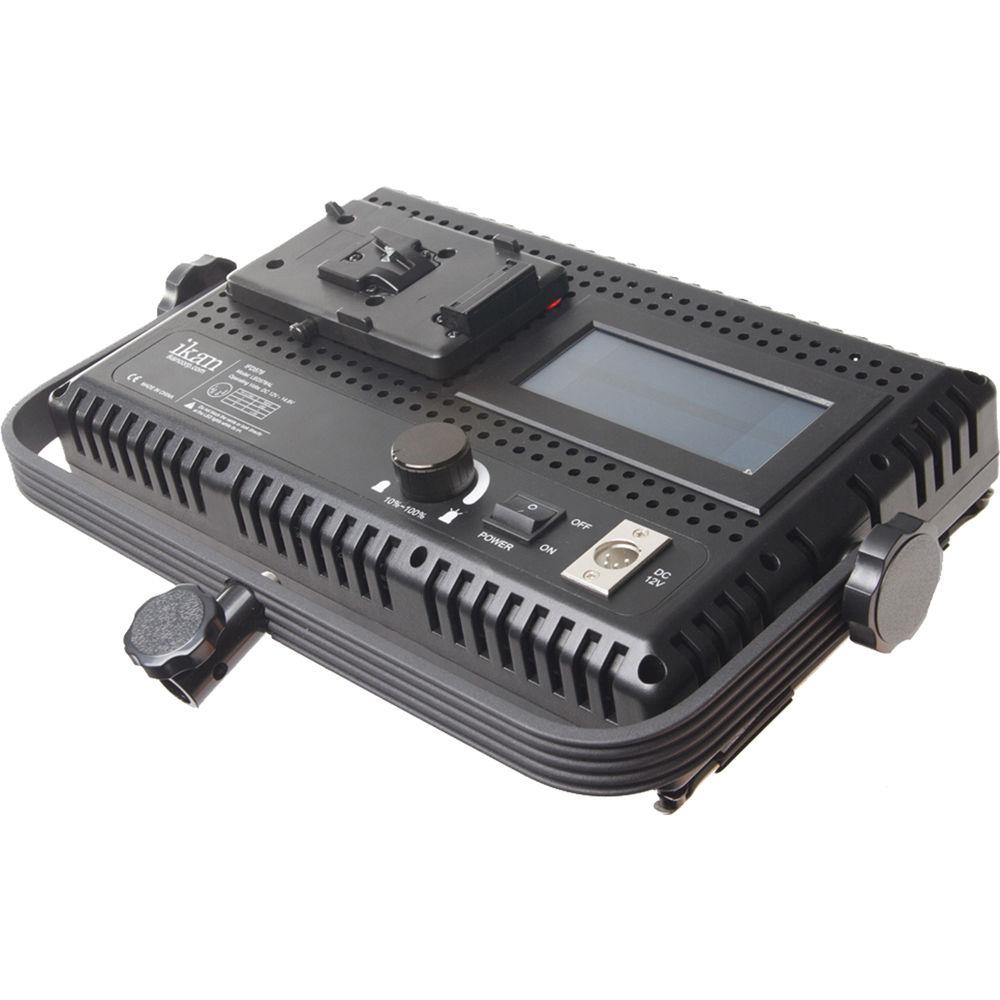 ikan IFD576 Featherweight 3-Light Kit with AB & V-Mount Plates