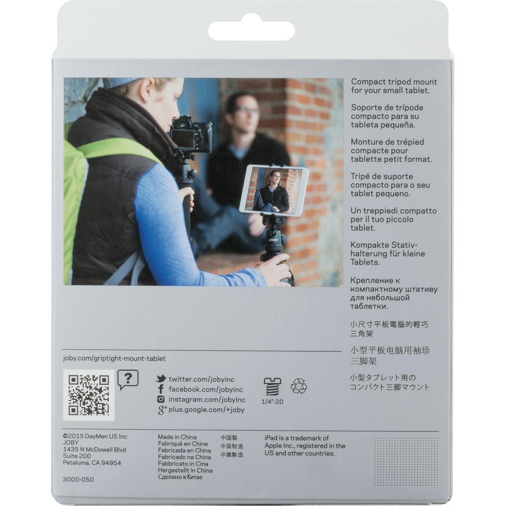 Joby GripTight Mount for Smaller Tablets