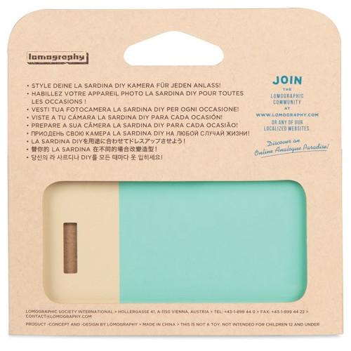 Lomography La Sardina Dress Sand and Seafoam Camera Covering