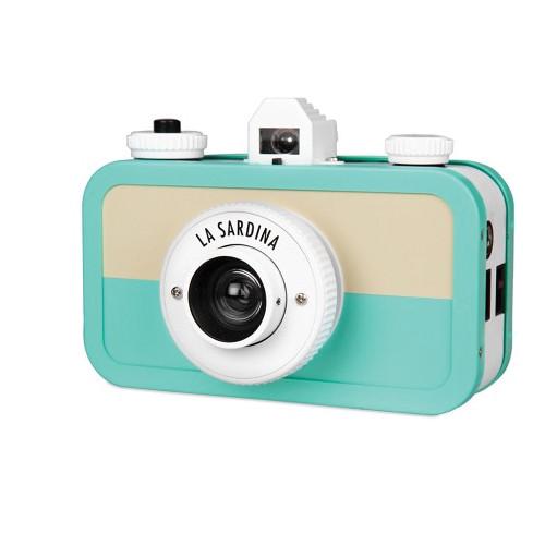 Lomography La Sardina Dress Sand and Seafoam Camera Covering