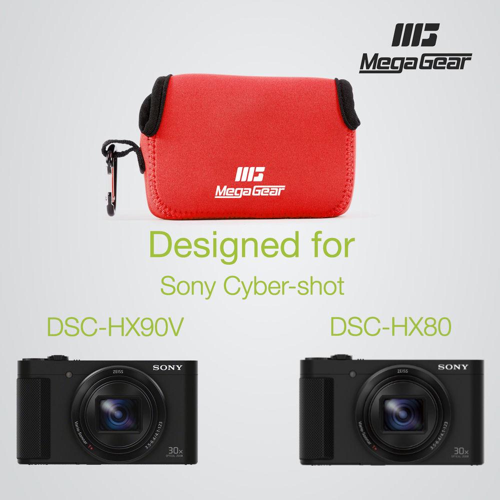 MegaGear Ultra-Light Neoprene Camera Case for Sony Cyber-shot DSC-HX90V and DSC-HX80B