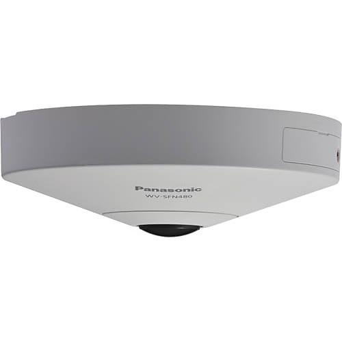 Panasonic WV-SFN480 i-PRO ULTRA 360° Indoor Network Dome Camera with with 1.38mm Fisheye Lens