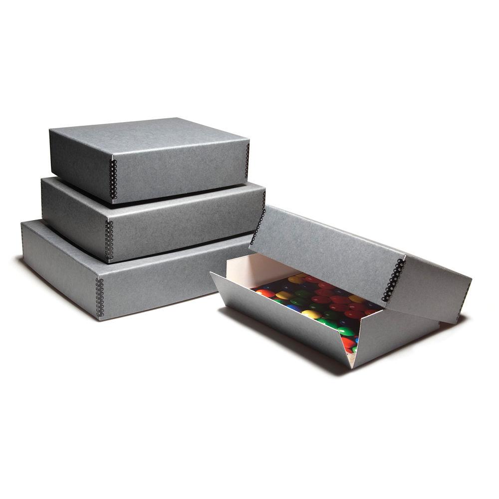 Print File 11.5 x 14.5 x 1.5" Drop-Front Metal Edge Archival Storage Box