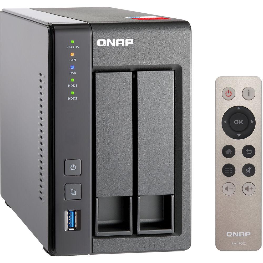 QNAP TS-251 2-Bay Home and SOHO NAS Enclosure