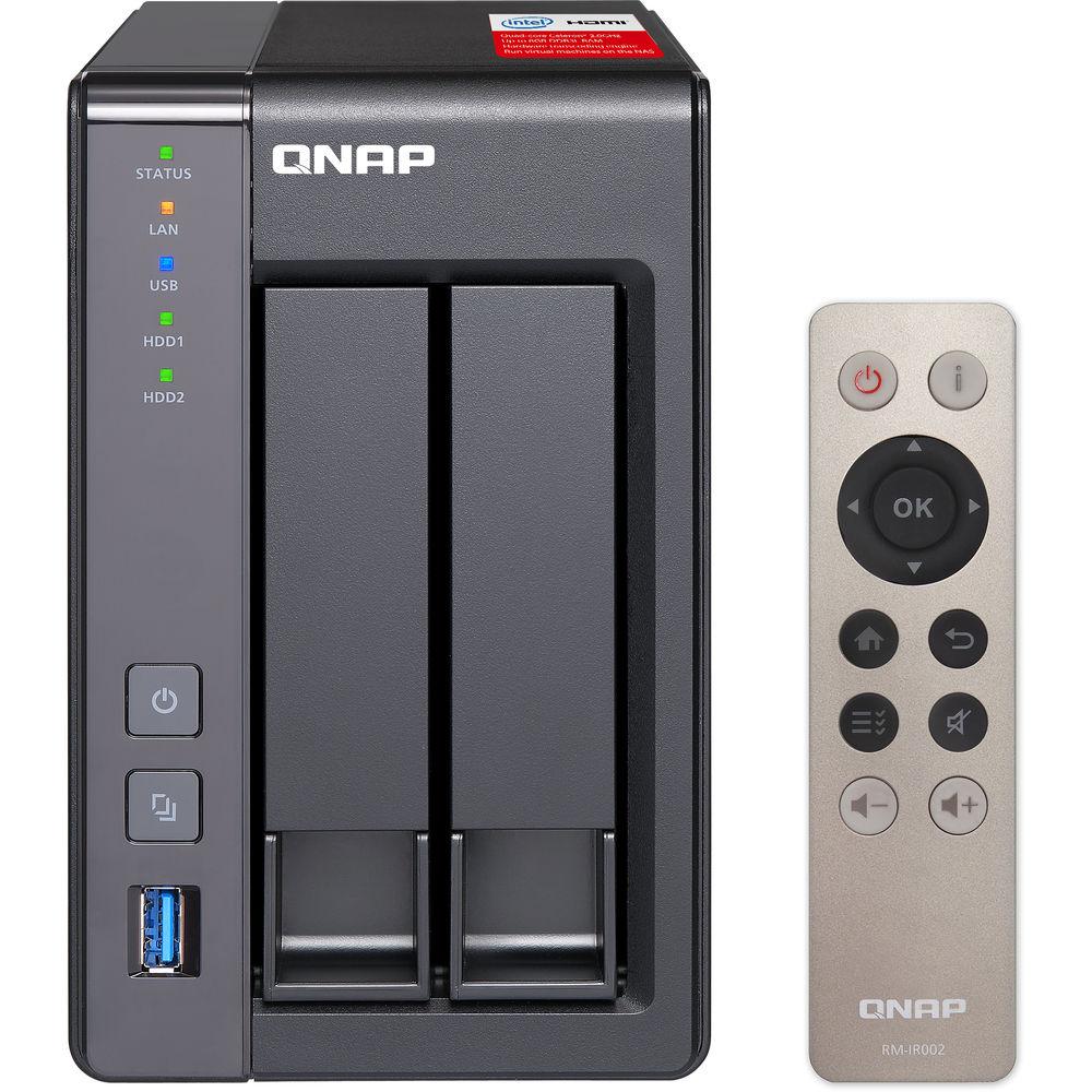 QNAP TS-251 2-Bay Home and SOHO NAS Enclosure
