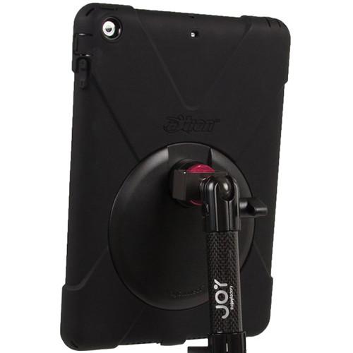 The Joy Factory MagConnect Carbon Fiber Desk Mount with aXtion Bold M-Series Case for iPad mini 1 2 3