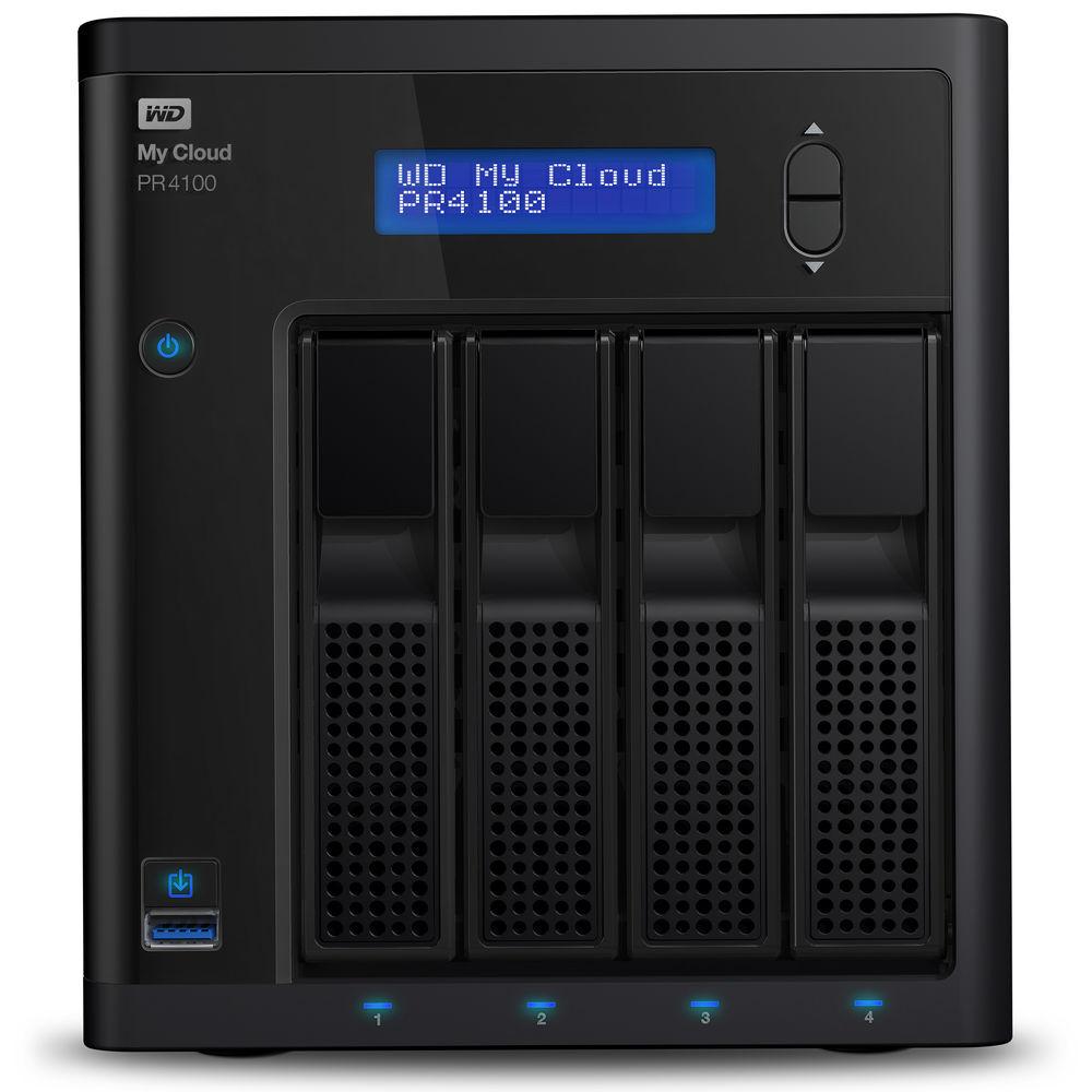 WD My Cloud PR4100 24TB 4-Bay NAS Server