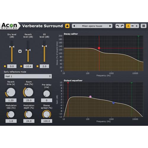 Acon Digital Verberate Surround - Surround Reverb Plug-In