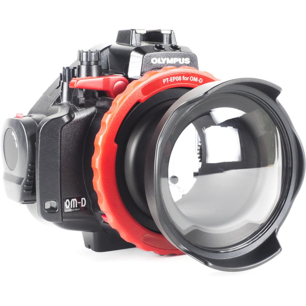 AOI Underwater Flat Lens Port for Olympus OM-D Housings and Olympus 60mm Macro Lens