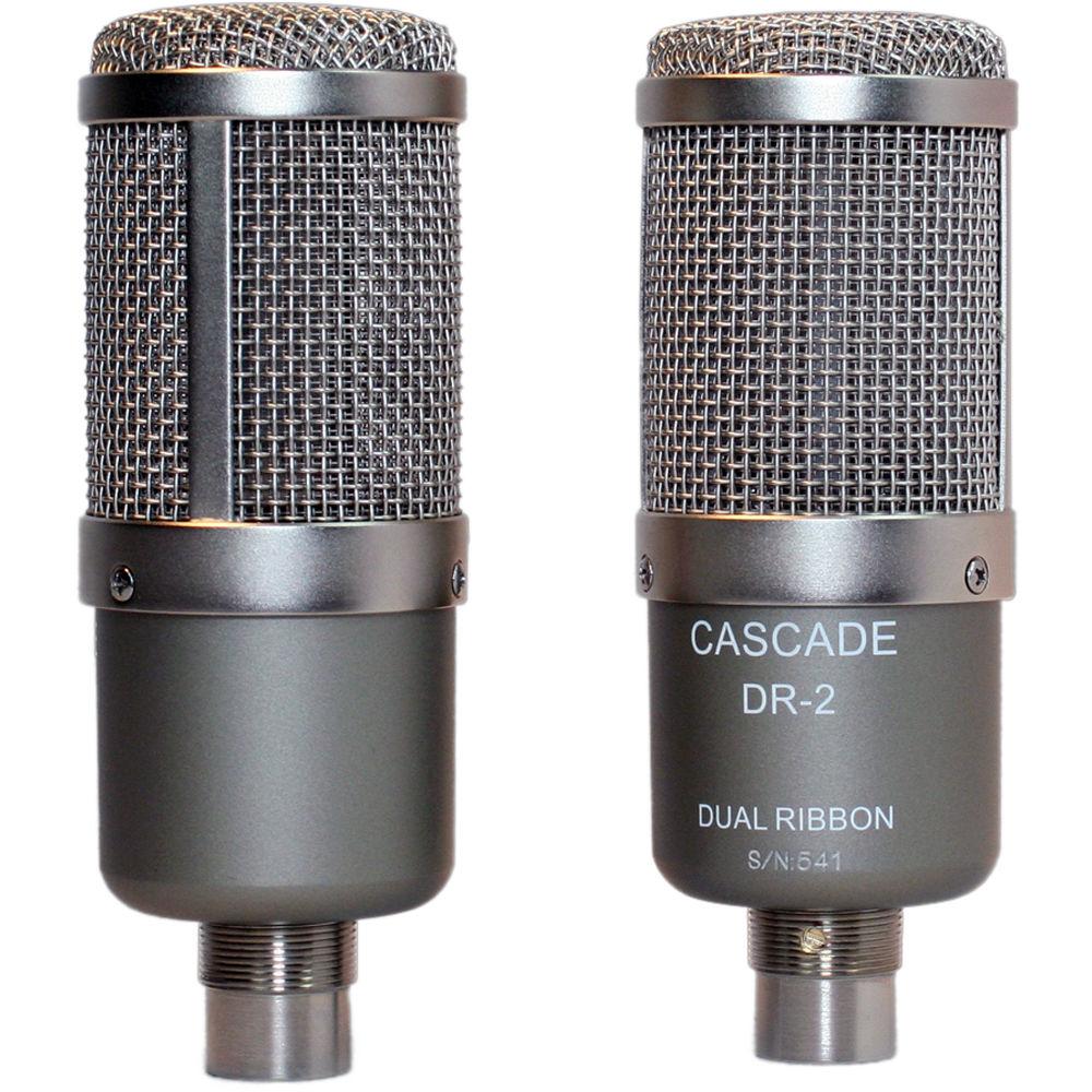 Cascade Microphones DR-2 Double Ribbon Microphone with Leatherette Pouch