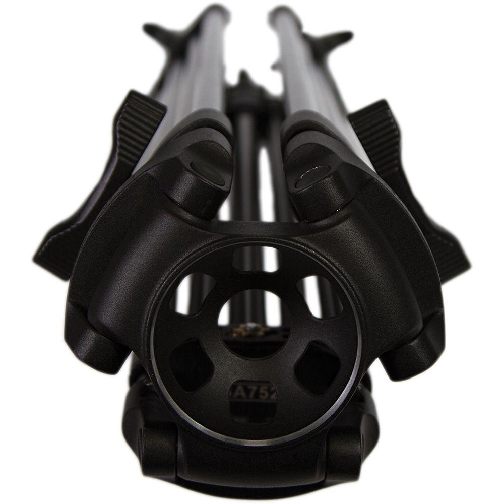 E-Image 2 Stage Aluminum Tripod Legs with 75mm Bowl