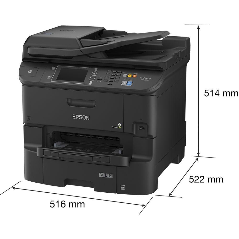 Epson WorkForce Pro WF-6530 All-in-One Inkjet Printer
