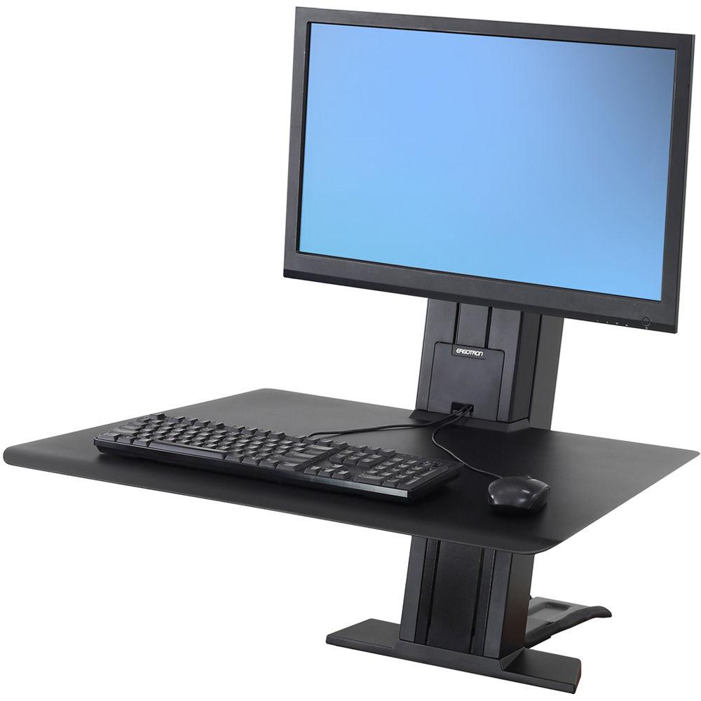 Ergotron WorkFit-SR Sit-Stand Desktop Workstation for Single Monitor