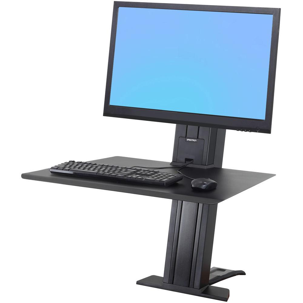 Ergotron WorkFit-SR Sit-Stand Desktop Workstation for Single Monitor