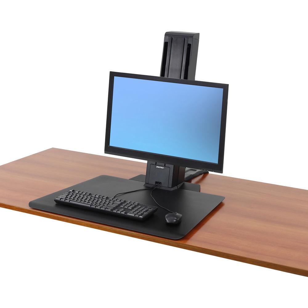 Ergotron WorkFit-SR Sit-Stand Desktop Workstation for Single Monitor