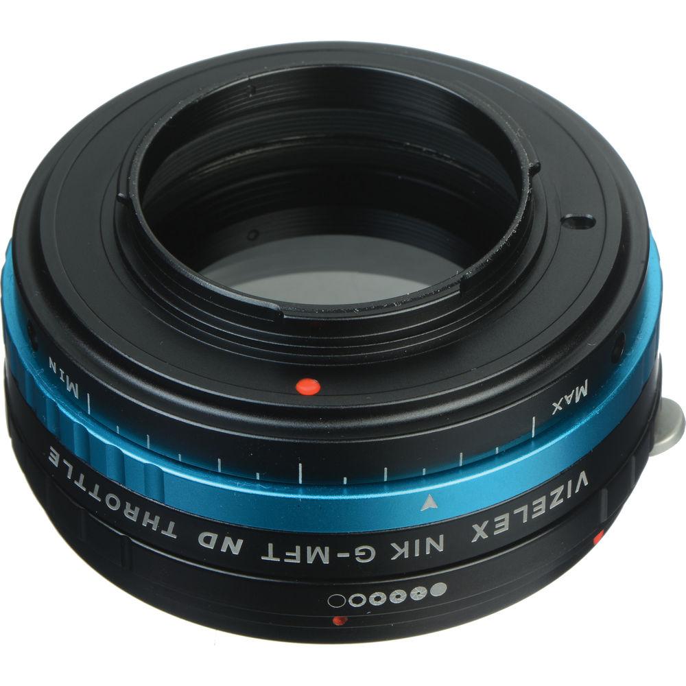FotodioX Nikon F Lens to Micro Four Thirds Camera Vizelex ND Throttle Adapter