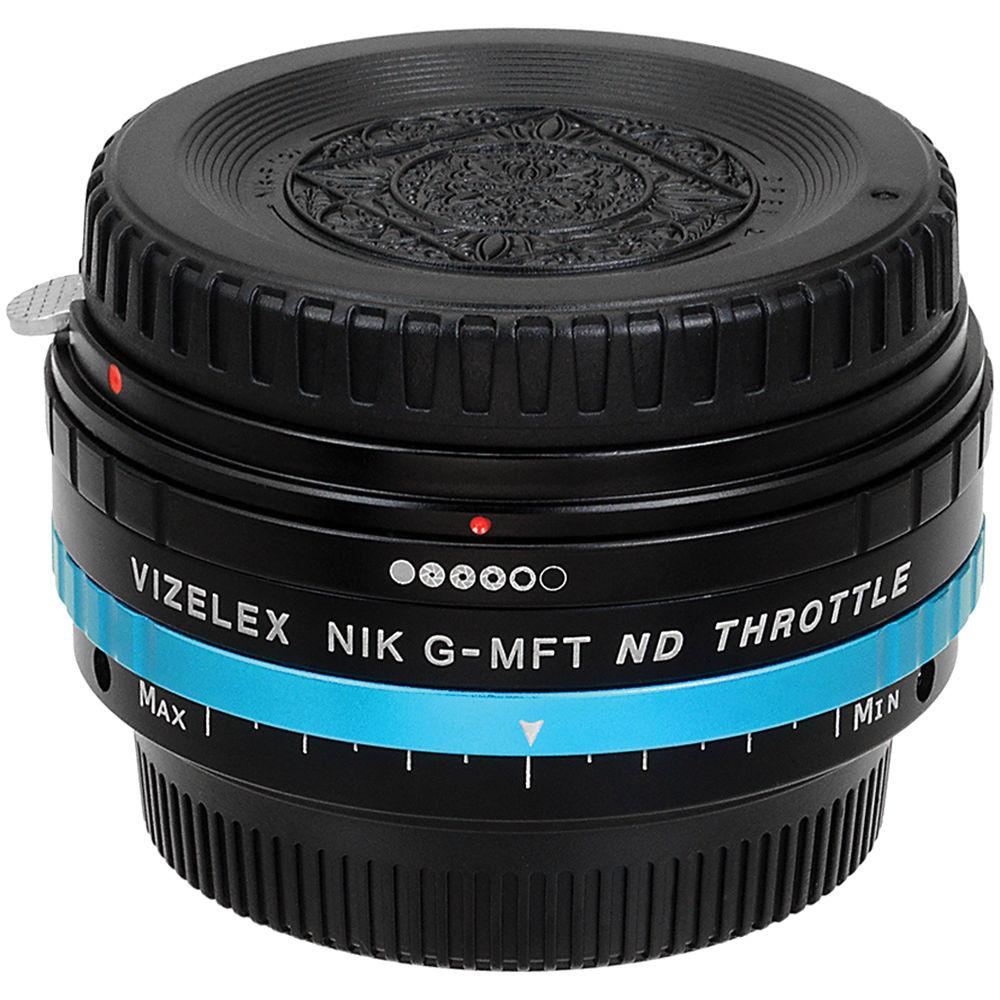FotodioX Nikon F Lens to Micro Four Thirds Camera Vizelex ND Throttle Adapter