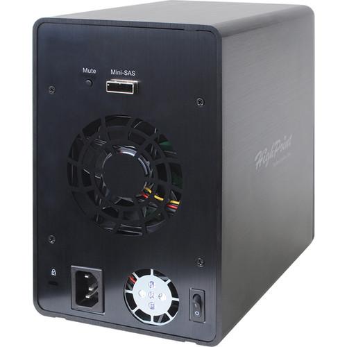 HighPoint RocketStor 6414VS 4-Bay Q-SATA Value RAID Tower Enclosure