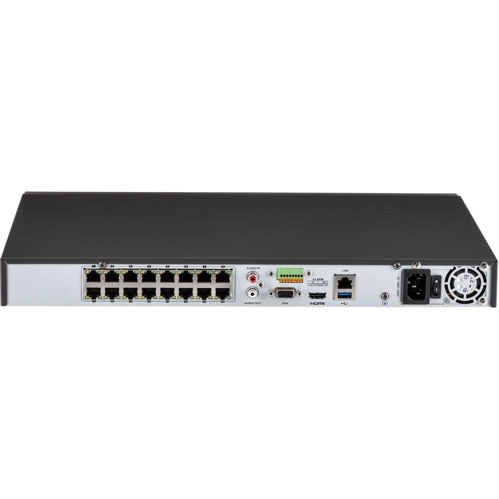 Hikvision DS-7616NI-E2 16P 16-Channel Embedded Plug & Play NVR with 4TB HDD