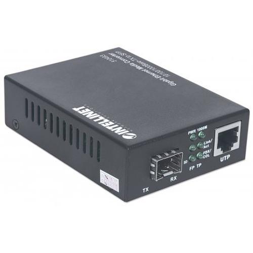 Intellinet Gigabit Ethernet to SFP Media Converter