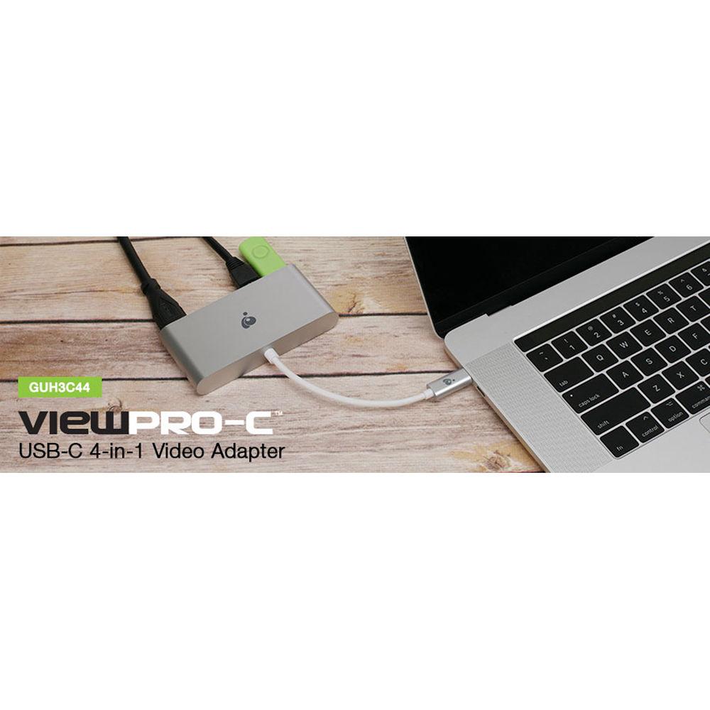 IOGEAR ViewPro-C USB Type-C 4-in-1 Video Adapter