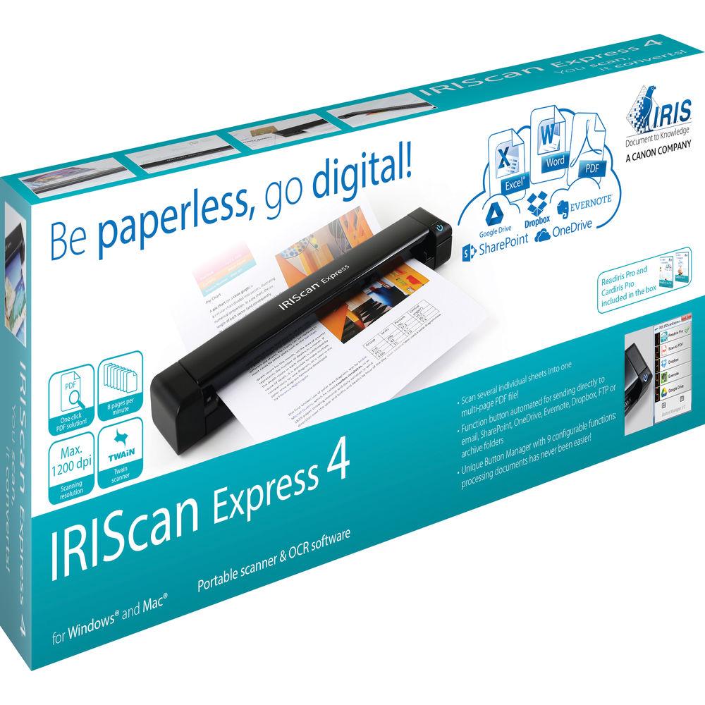 IRIS IRIScan Express 4 Mobile Scanner