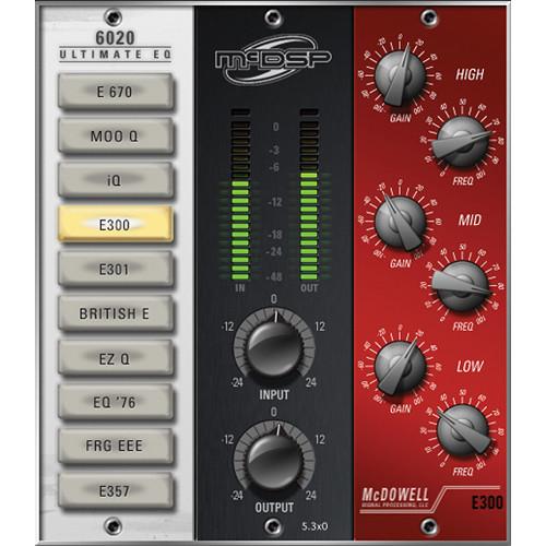 McDSP 6020 Ultimate EQ Software Plug-In v6