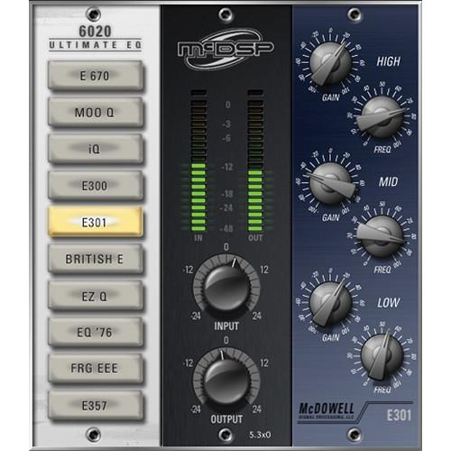 McDSP 6020 Ultimate EQ Software Plug-In v6