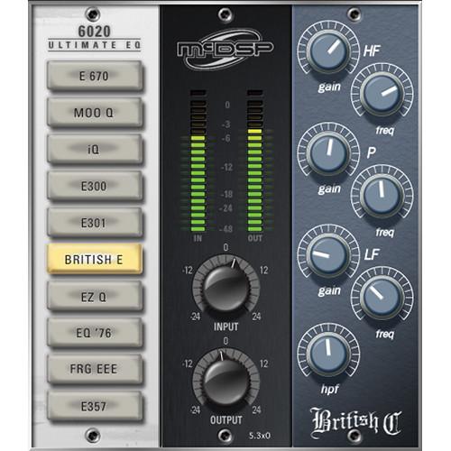 McDSP 6020 Ultimate EQ Software Plug-In v6