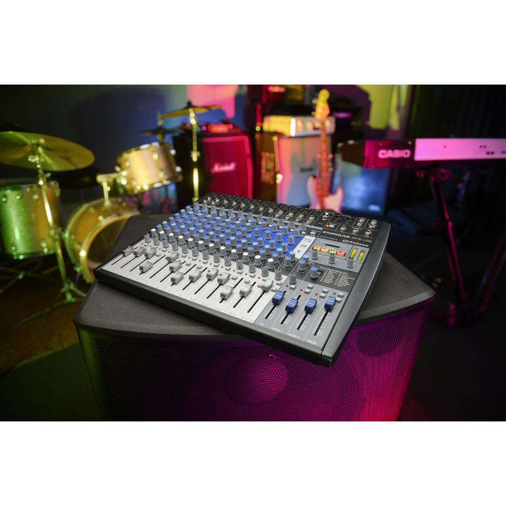 PreSonus StudioLive AR16 USB 18-Channel Hybrid Performance and Recording Mixer