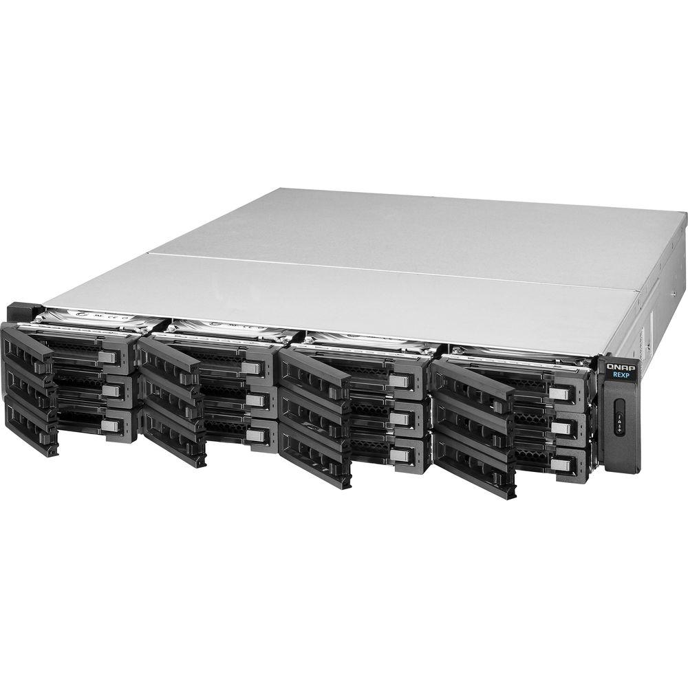 QNAP REXP-1220U-RP-US 12-Bay SAS RAID Expansion Enclosure for QNAP NAS