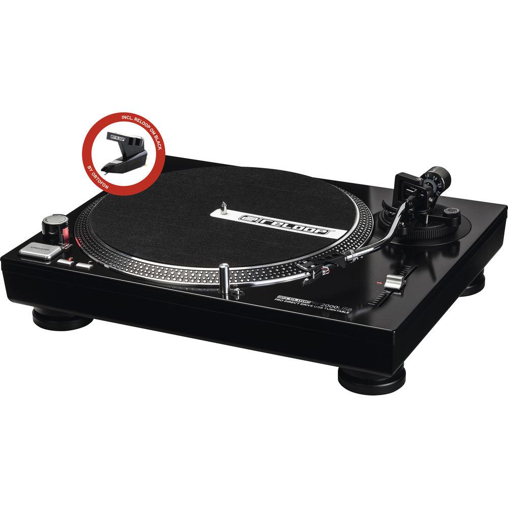 Reloop RP-2000-USB Quartz Controlled Direct Drive Turntable