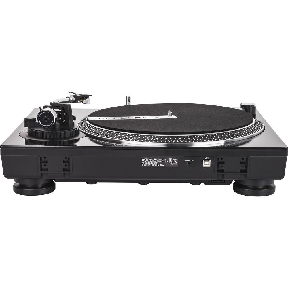 Reloop RP-2000-USB Quartz Controlled Direct Drive Turntable