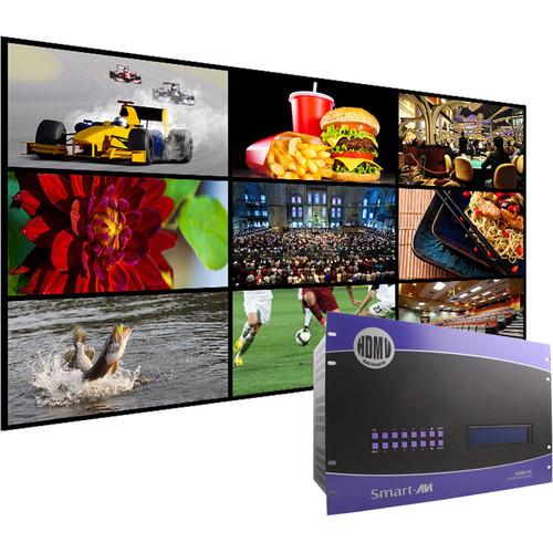 Smart-AVI HDMV-9X HD Multiviewer with 9 HDMI Inputs