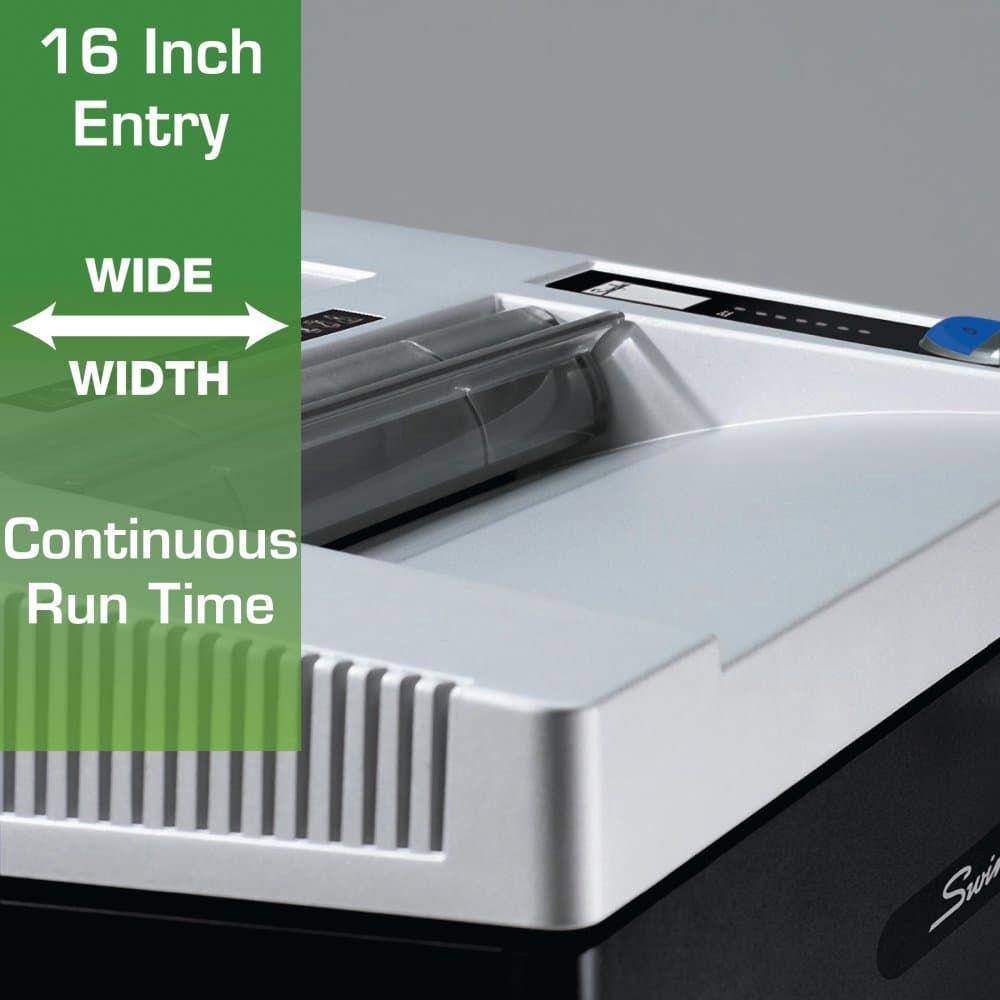 Swingline TAA Compliant CS39-55 Strip-Cut Commercial Shredder with Jam Stopper