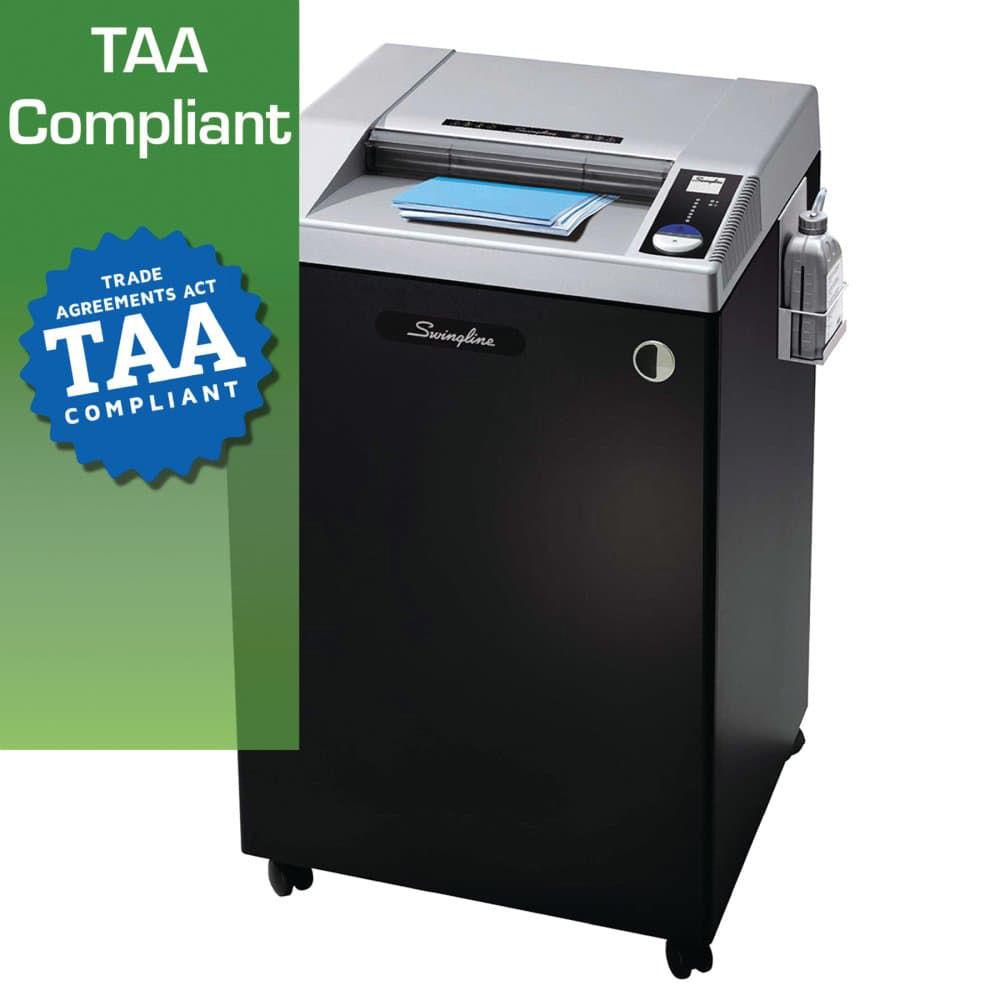 Swingline TAA Compliant CX40-59 Cross-Cut Commercial Shredder with Jam Stopper