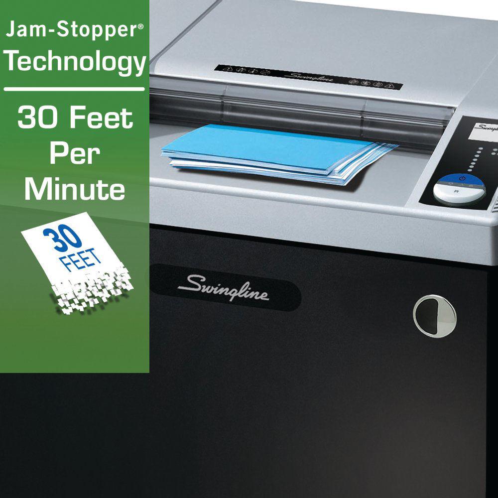 Swingline TAA Compliant CX40-59 Cross-Cut Commercial Shredder with Jam Stopper