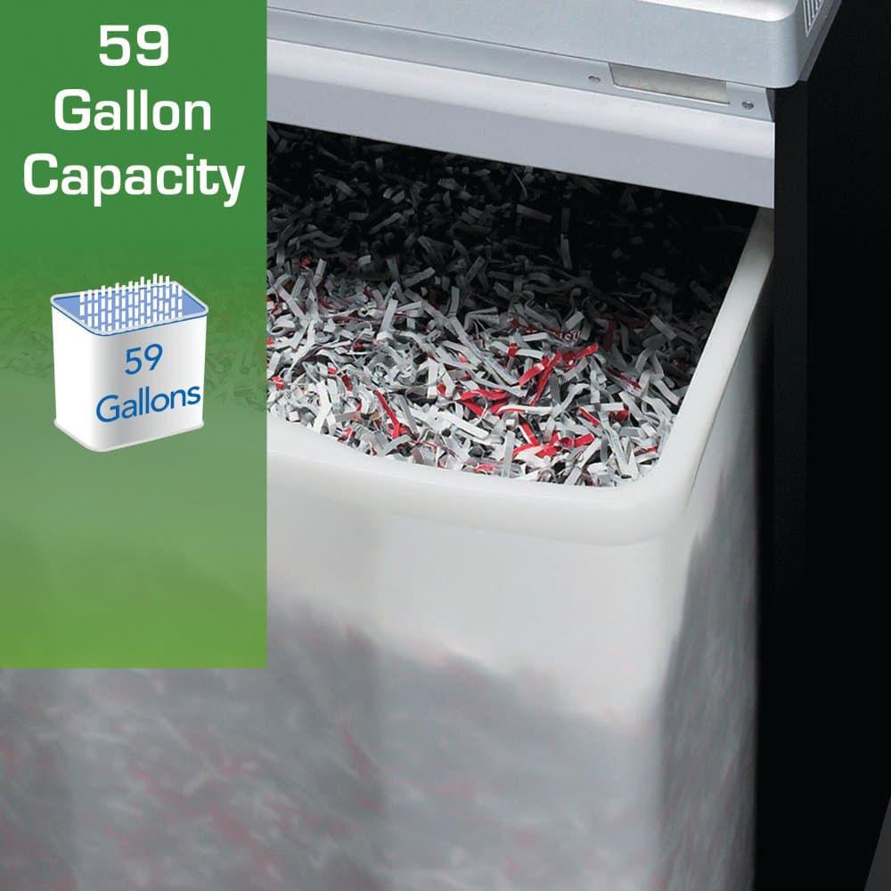 Swingline TAA Compliant CX40-59 Cross-Cut Commercial Shredder with Jam Stopper