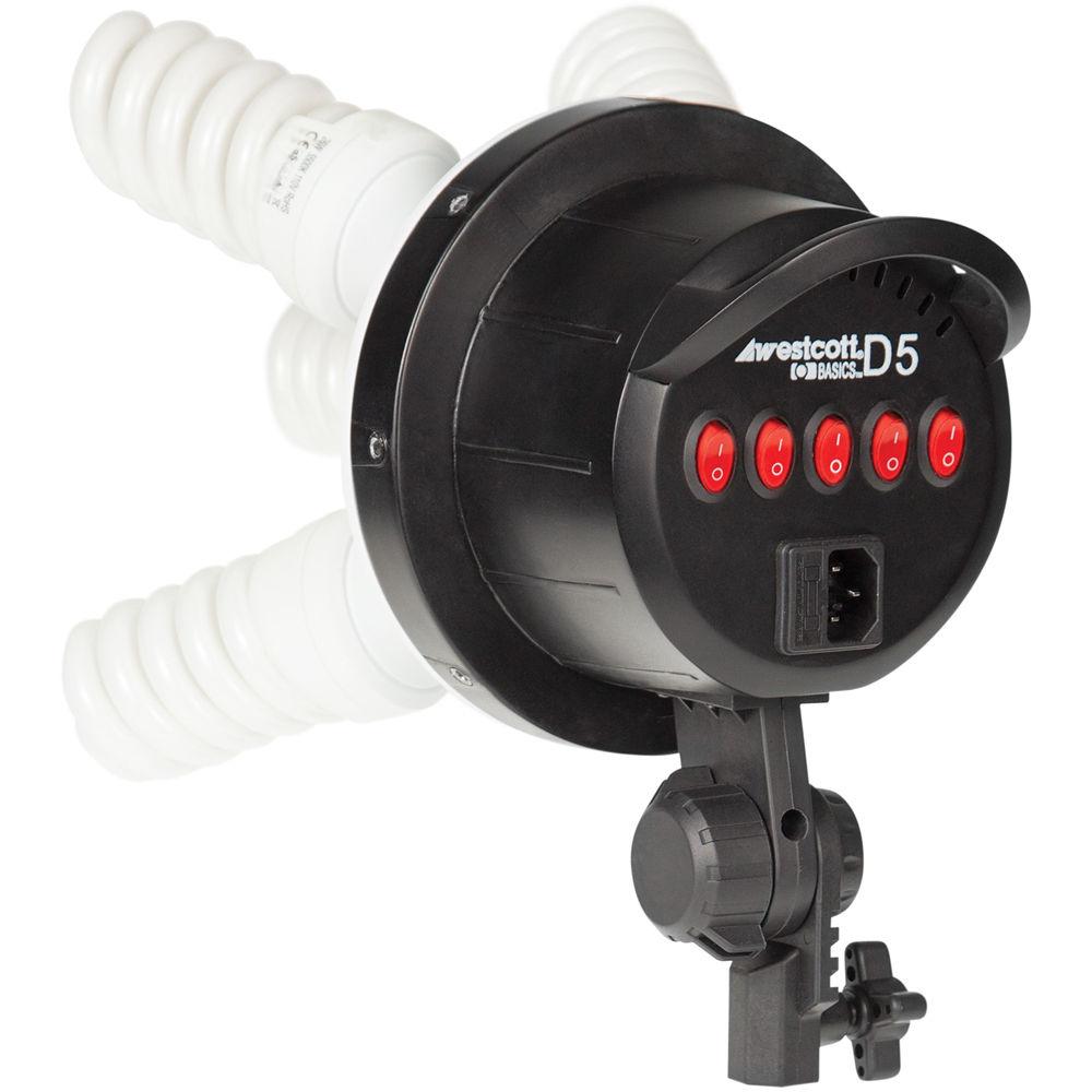 Westcott D5 5-Socket Light Head