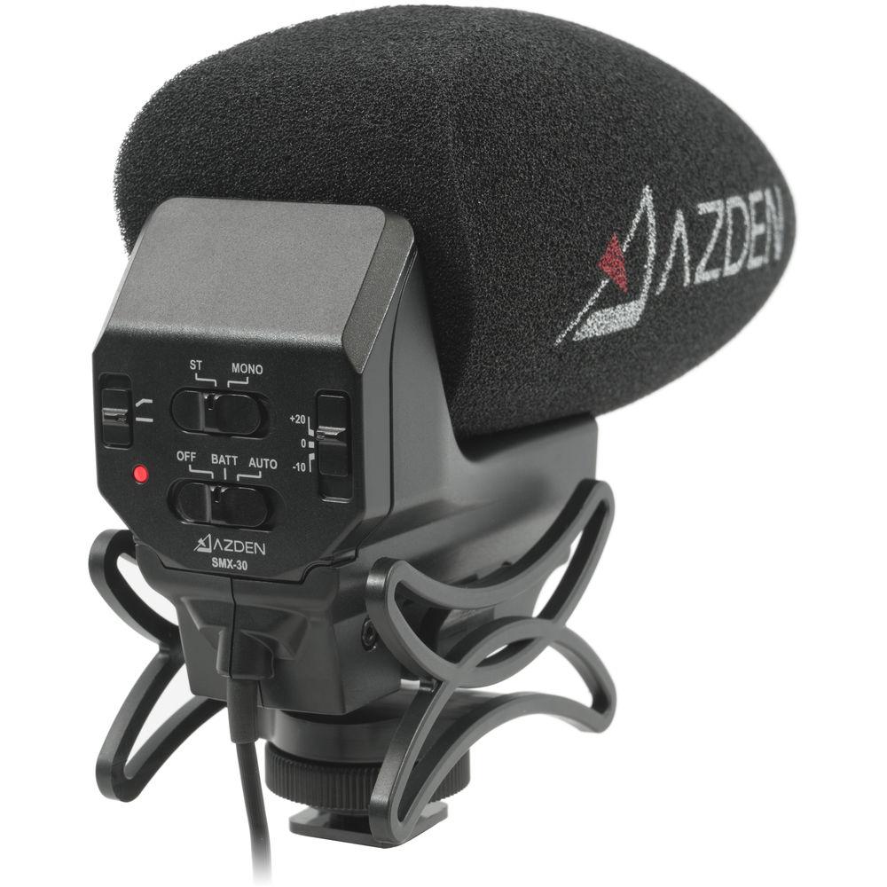 Azden SMX-30 Stereo- Mono-Switchable Video Microphone