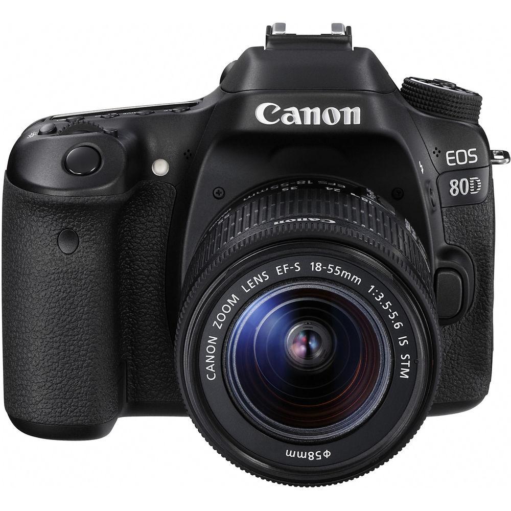 Canon EOS 80D DSLR Camera with 18-55mm Lens