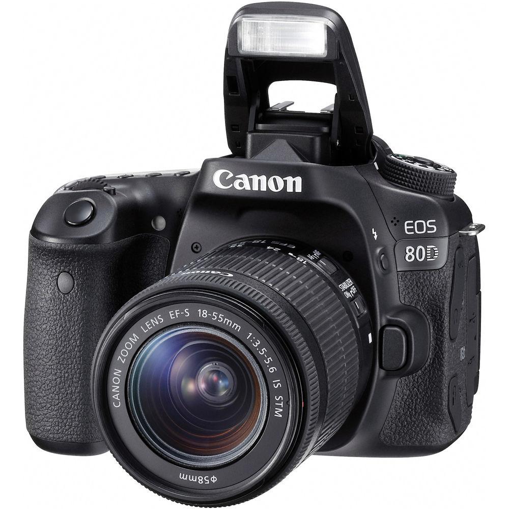 Canon EOS 80D DSLR Camera with 18-55mm Lens