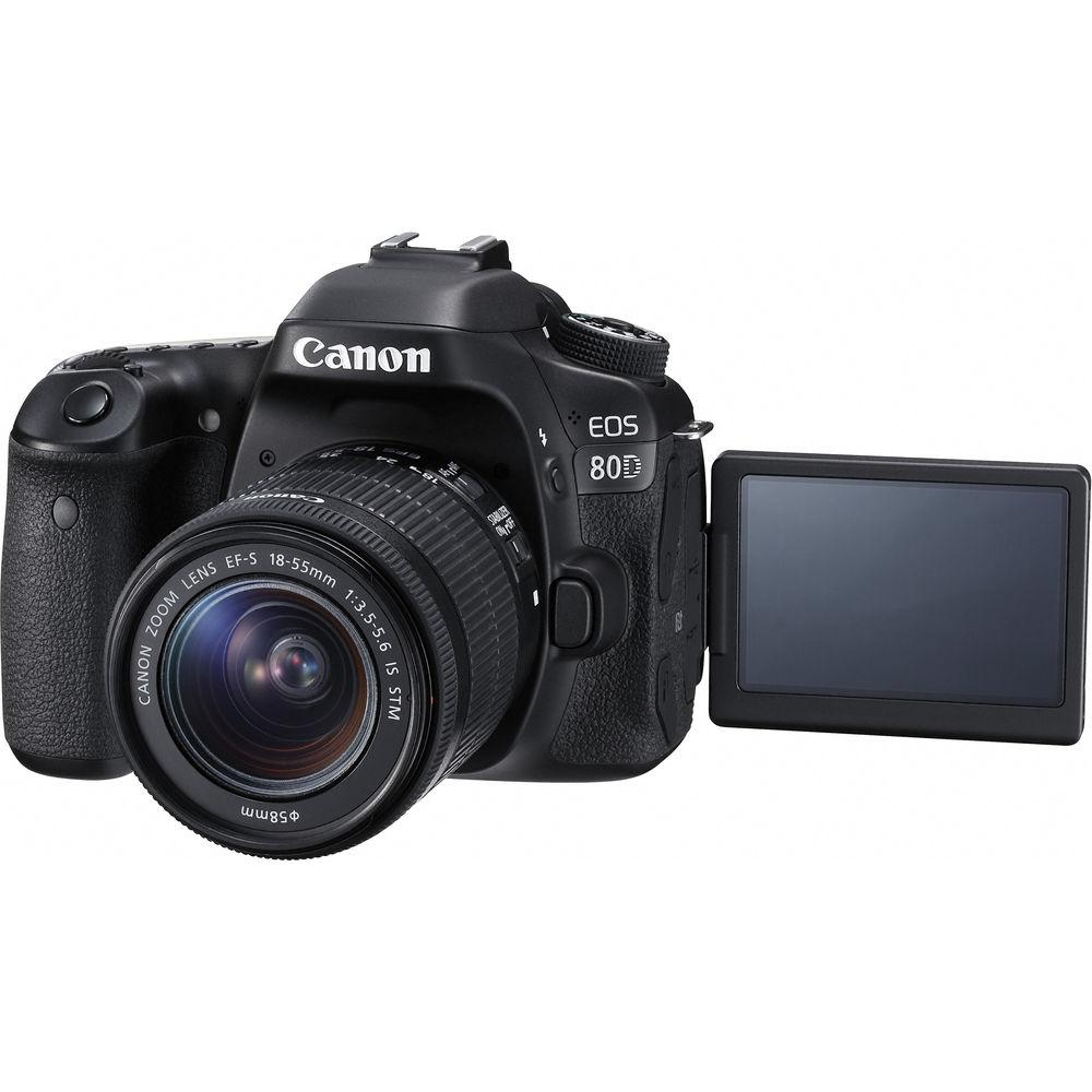 Canon EOS 80D DSLR Camera with 18-55mm Lens