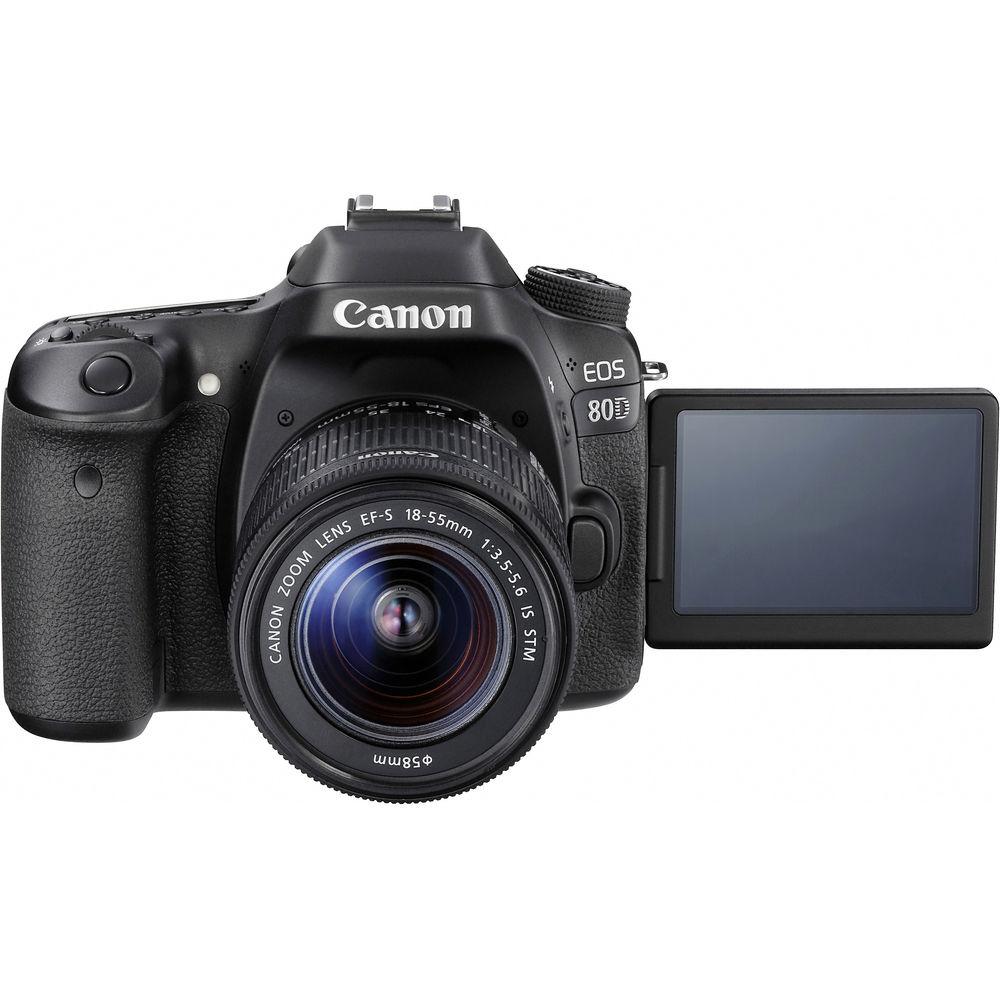 Canon EOS 80D DSLR Camera with 18-55mm Lens