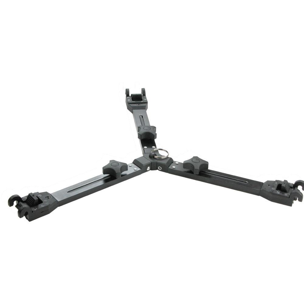 Cartoni Focus 18 Fluid Head with H601 Tripod Legs, Mid-Spreader and 2nd Pan Bar