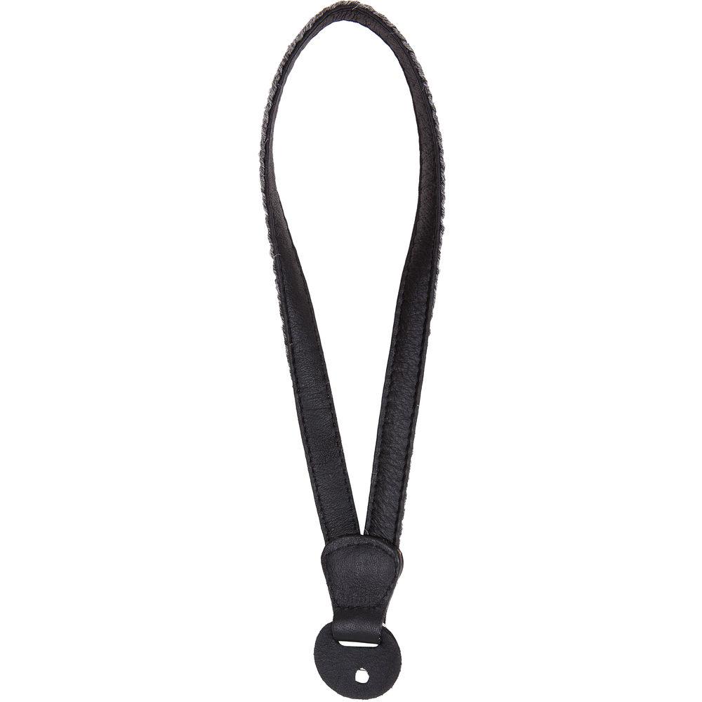 Cecilia Gallery Alpaca Wool & Leather Camera Wrist Strap with Ring Tethering