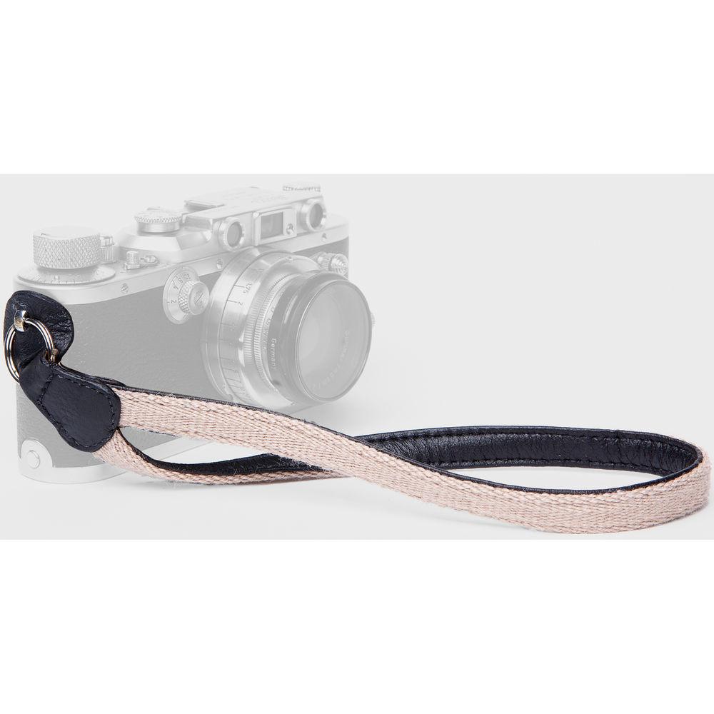 Cecilia Gallery Alpaca Wool & Leather Camera Wrist Strap with Ring Tethering