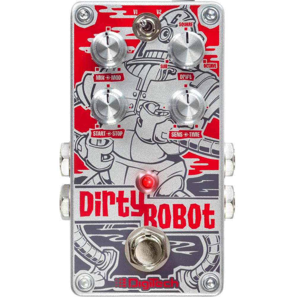 DigiTech Dirty Robot - Stereo Mini-Synth Pedal for Guitars and Basses