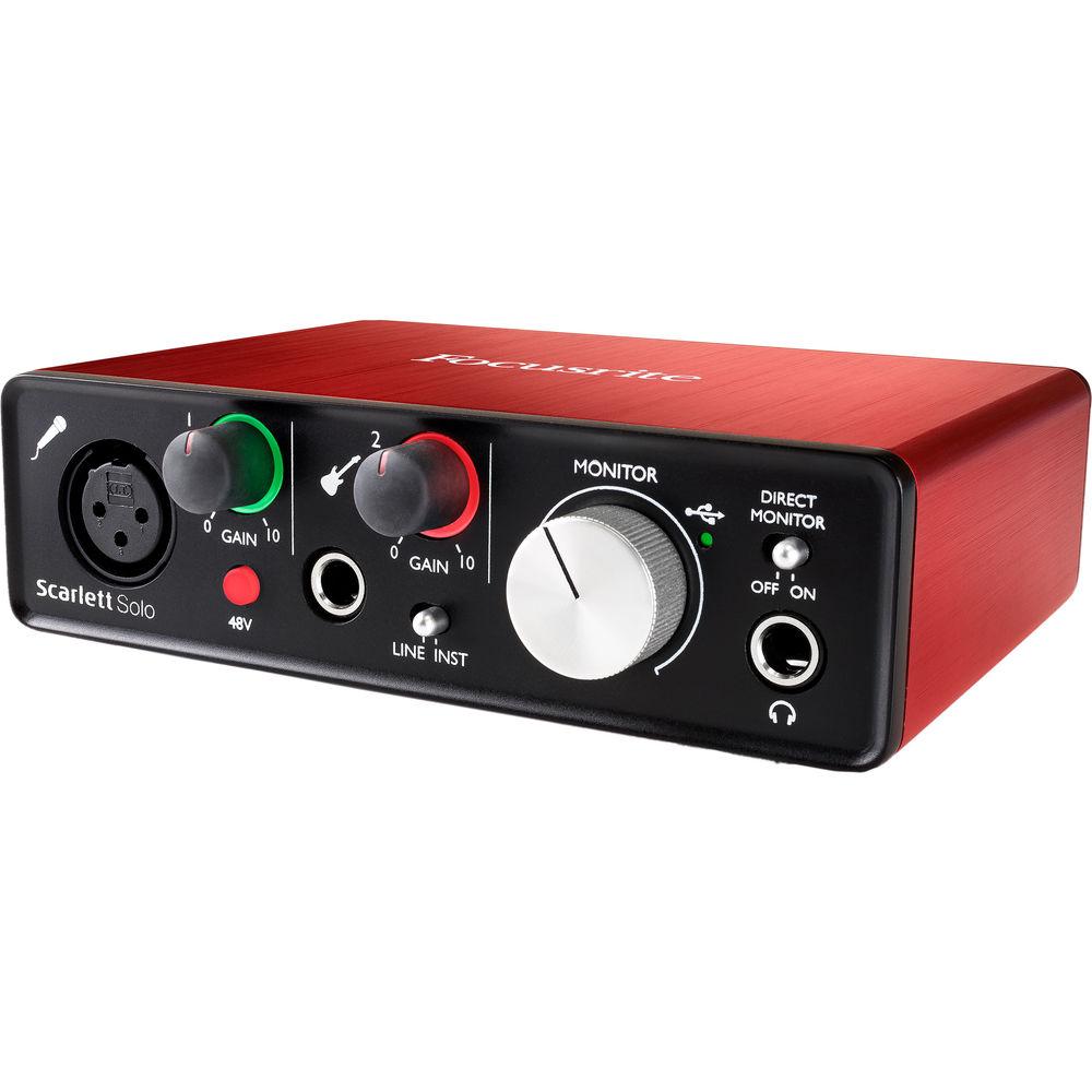 Focusrite Scarlett Solo USB Audio Interface